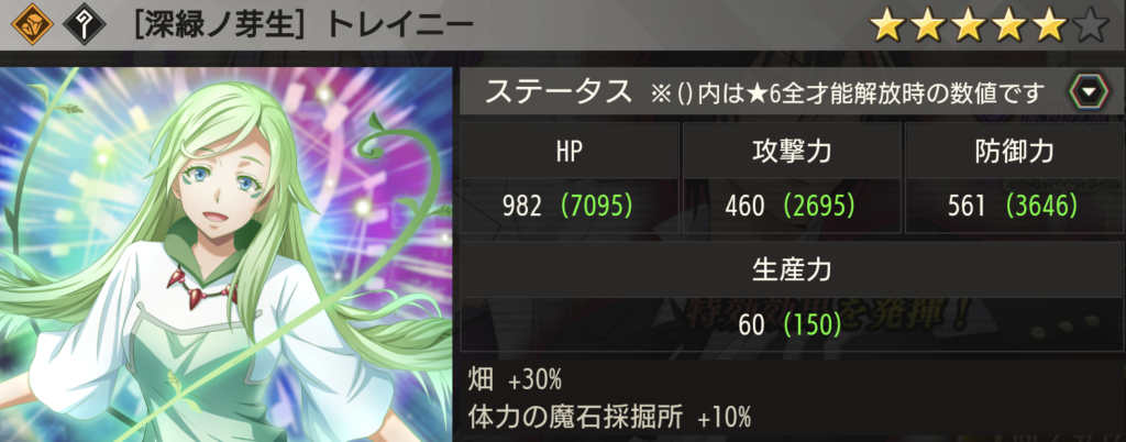 【深緑ノ芽生】トレイニー画像