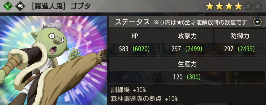 【躍進人鬼】ゴブタ画像