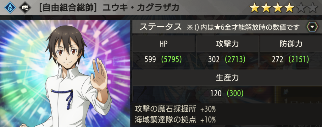 【自由組合総帥】ユウキ・カグラザカ画像