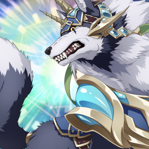 【転スラ】［忠義ノ角牙］【水★4】ランガ画像